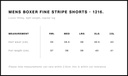 Size Guide - Style 1216