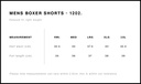 Size Guide - Style 1202