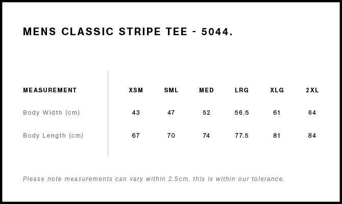 Size Guide - Style 5044