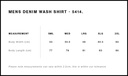 Size Guide - Style 5414