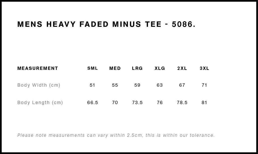 Size Guide - Style 5086