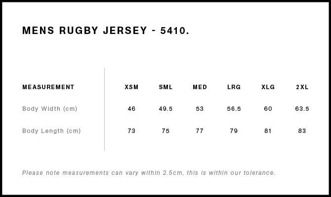 Size Guide - Style 5410