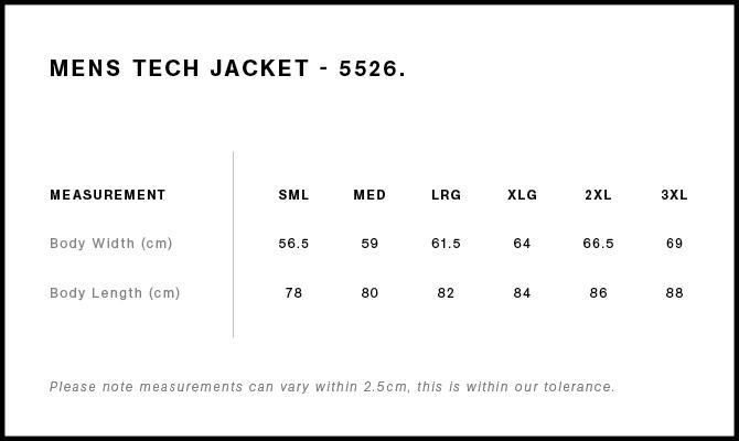 Size Guide - Style 5526