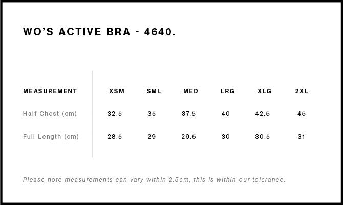Size Guide - Style 4640