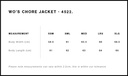 Size Guide - Style 4522