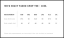 Size Guide - Style 4089