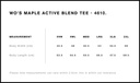 Size Guide - Style 4610