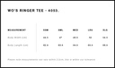 Size Guide - Style 4053