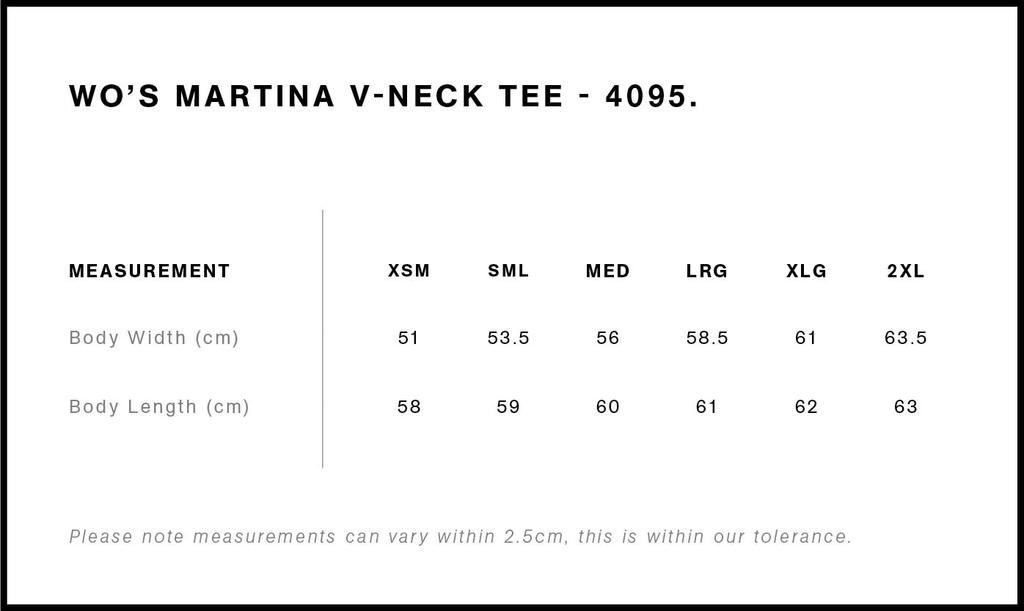 Size Guide - Style 4095