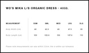 Size Guide - Style 4033