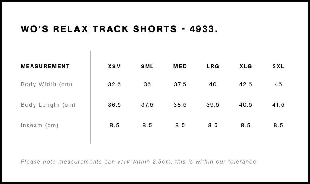 Size Guide - Style 4933