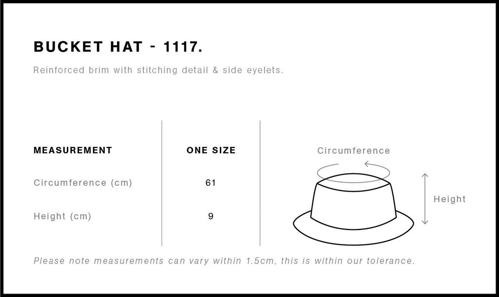 Size Guide - Style 1117