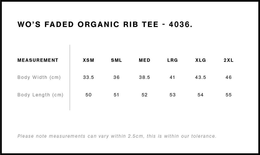 Size Guide - Style 4036
