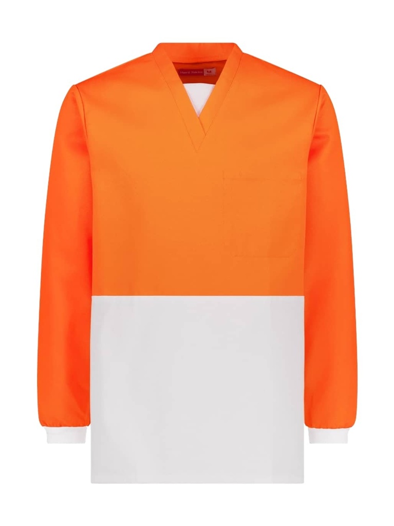 WHITE/FLUORO ORANGE