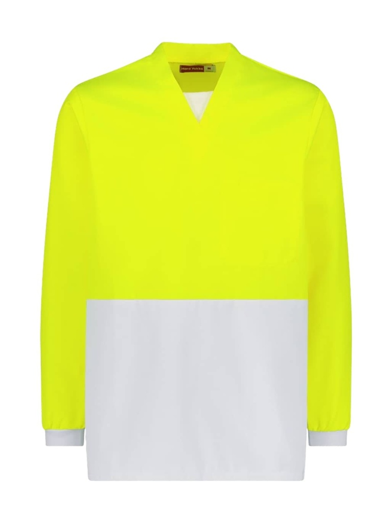 WHITE/FLURO YELLOW