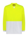 WHITE/FLURO YELLOW