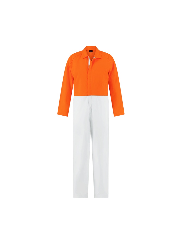 WHITE/FLUORO ORANGE