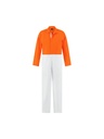 WHITE/FLUORO ORANGE