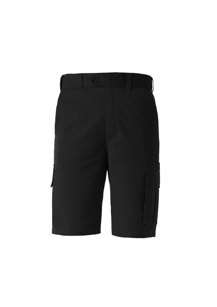 [9401042176080] BS10112S - Mens Detroit Short (Stout) (87, Black)