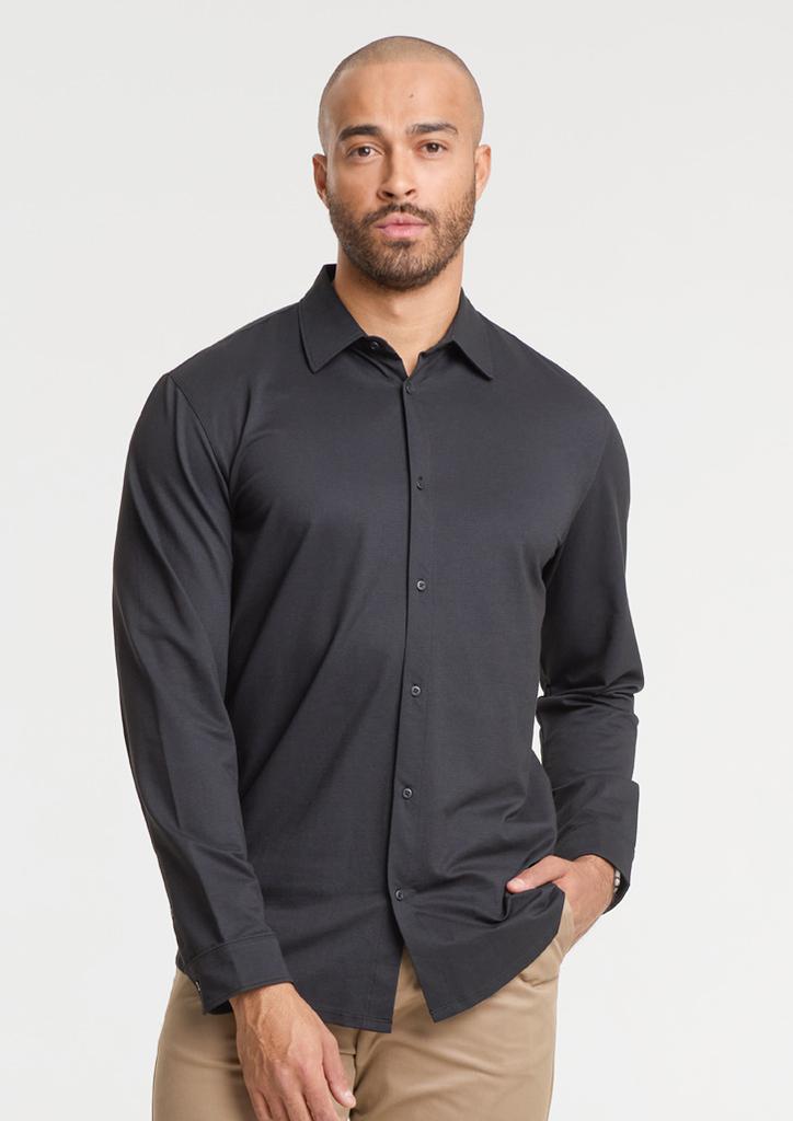 [9401042723277] BS2619ML - Mens Venture Long Sleeve Shirt (XS, Black)