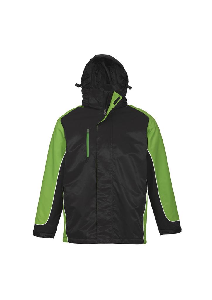 [9401042174734] J10110 - Unisex Nitro Jacket (XS, Black/Green/White)