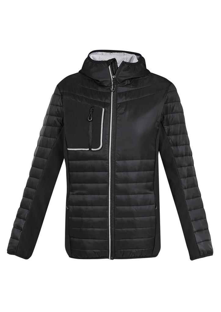 [9401042593559] J134M - Unisex Patrol Jacket (XXS, Black/Silver)