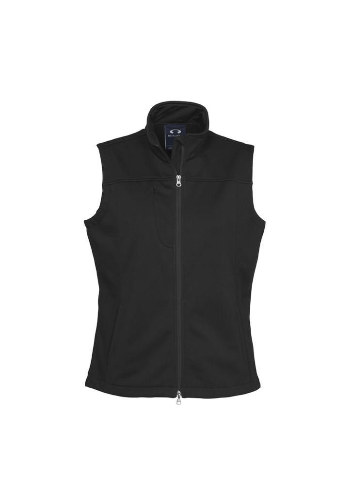 [9401042142207] J29123 - Womens Softshell Vest (S, Black)