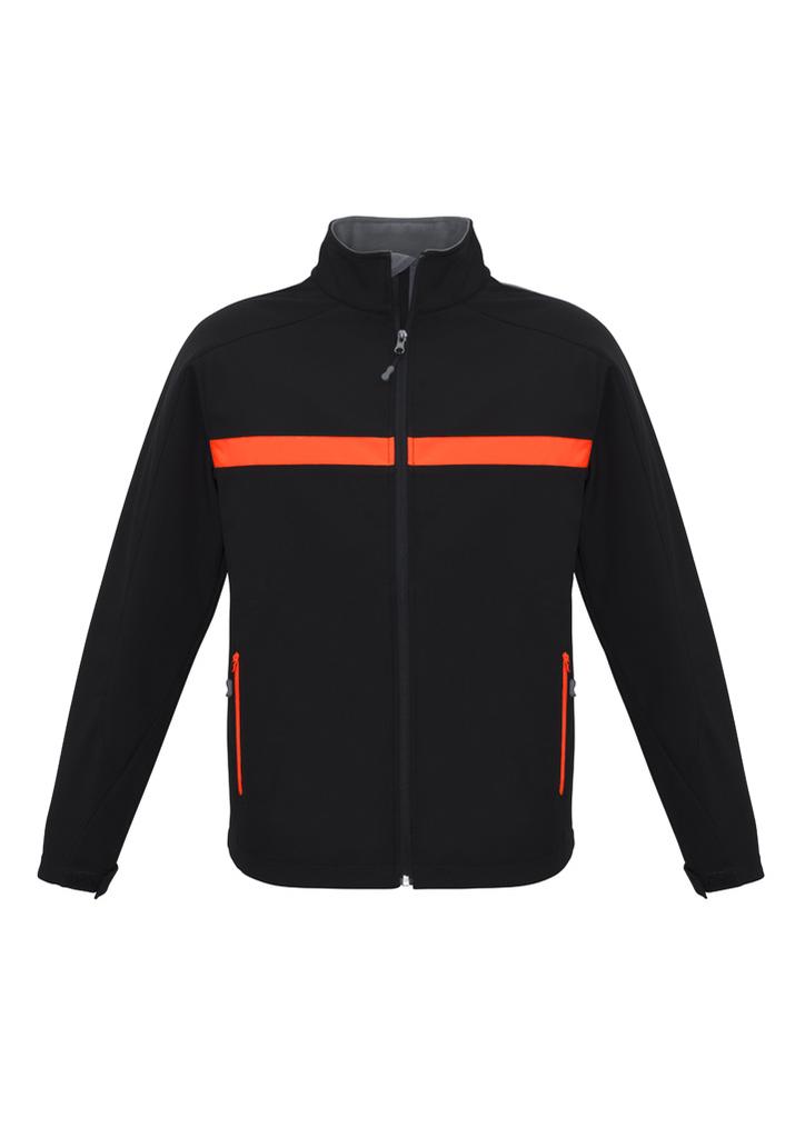 [9401042297013] J510M - Unisex Charger Jacket (XXS, Black/Fluoro Orange/Grey)