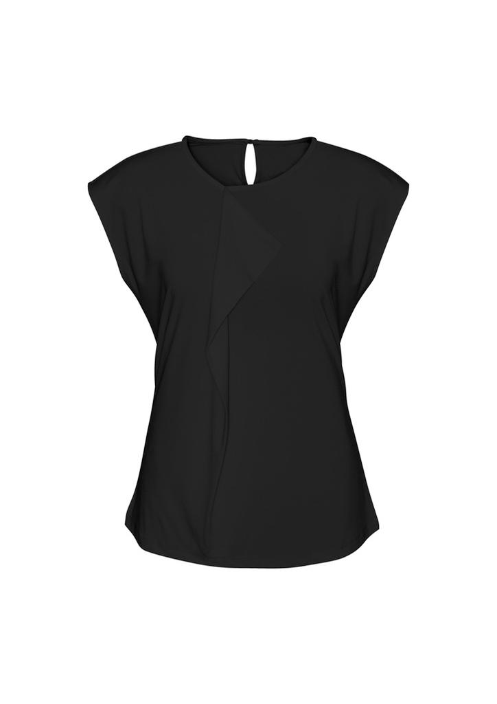 [9401042329288] K624LS - Womens Mia Top (6, Black)