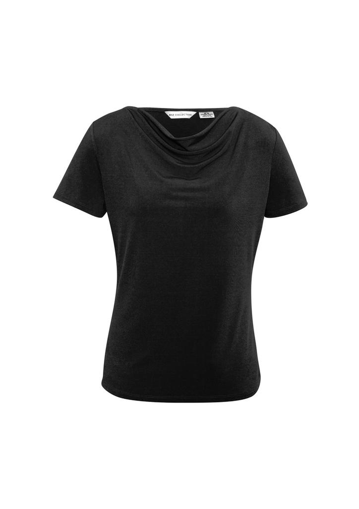 [9401042329943] K625LS - Womens Ava Top (6, Black)