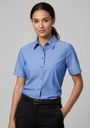 LB6200 - Womens Chambray Short Sleeve Shirt