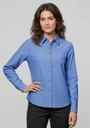 LB6201 - Womens Chambray Long Sleeve Shirt