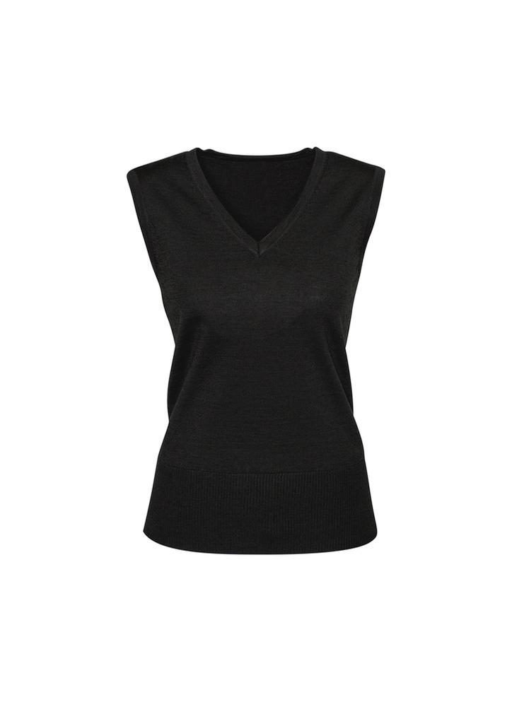 [9401042332769] LV619L - Womens Milano Vest (XS, Black)