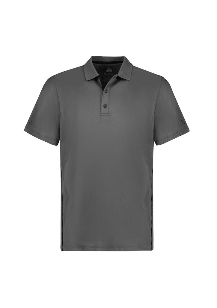 [9401042619280] P200KS - Kids Balance Short Sleeve Polo (6, Ash/Black)
