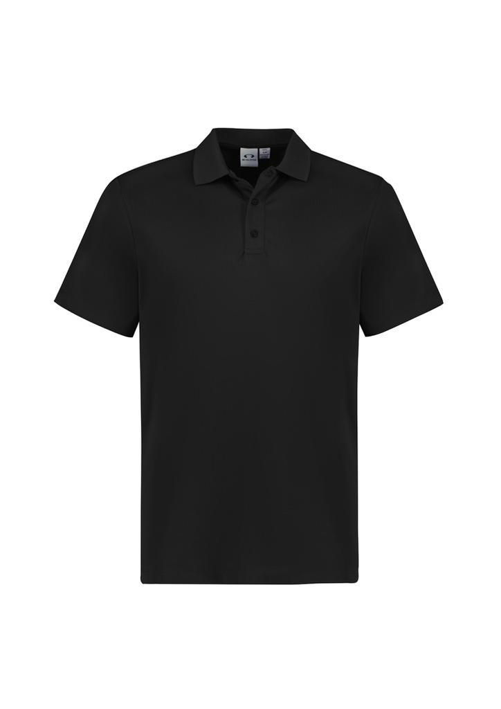 [9401042617521] P206KS - Kids Action Short Sleeve Polo (6, Black)