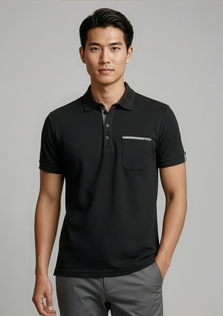 [9401042240675] P305MS - Mens Edge Short Sleeve Polo (S)