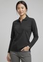 P400LL - Womens Crew Long Sleeve Polo