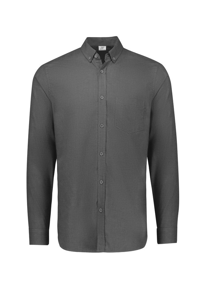 [9401042662491] S421ML - Mens Soul Long Sleeve Shirt (XS, Grey)