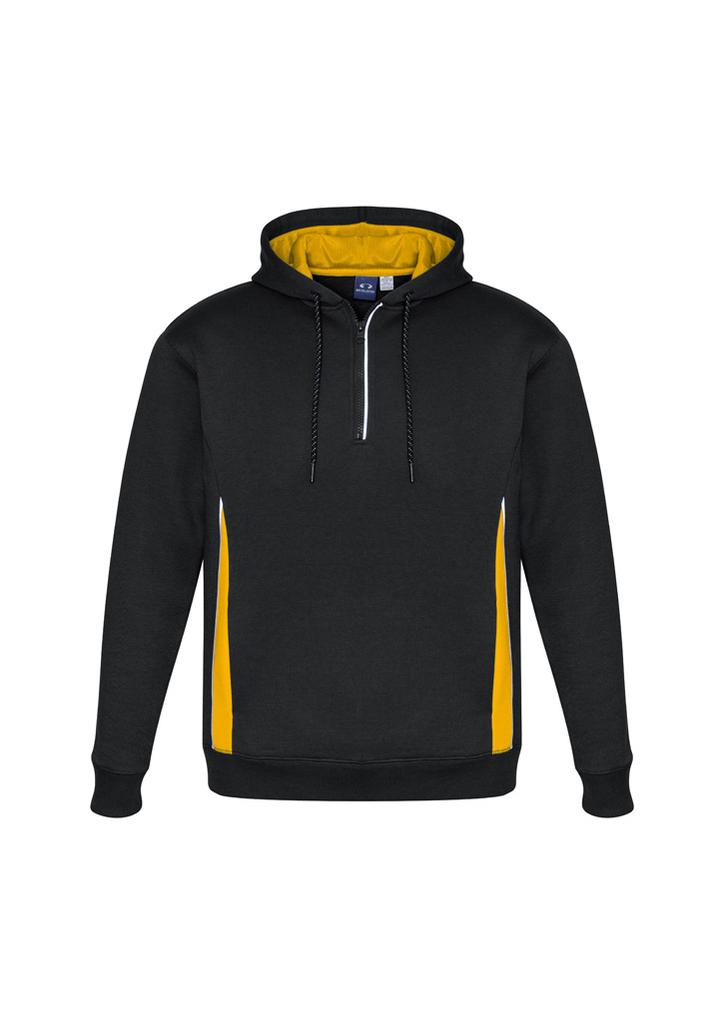 [9401042422576] SW710M - Unisex Renegade Hoodie (XS, Black/Gold/Silver)
