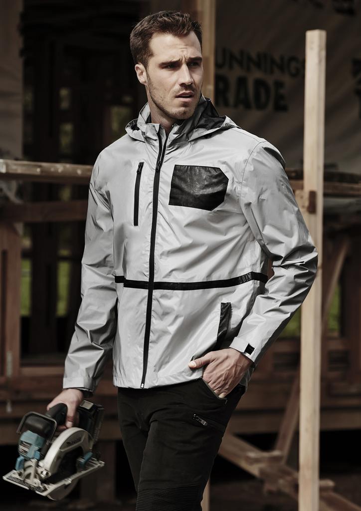 [9401042464453] ZJ380 - Unisex Streetworx Reflective Waterproof Jacket (XXS)