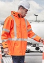 ZJ620-NZ - Mens TTMC-W23 Hi Vis X Back Heavy Duty Waterproof Jacket