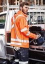 ZJ680 - Unisex Hi Vis X Back 2 In 1 Softshell Jacket
