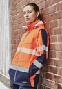 ZJ753 - Womens Streetworx 2 In 1 Stretch Softshell Jacket