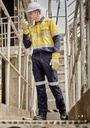 ZP521S - Mens Orange Flame Taped Cargo Pant (Stout)