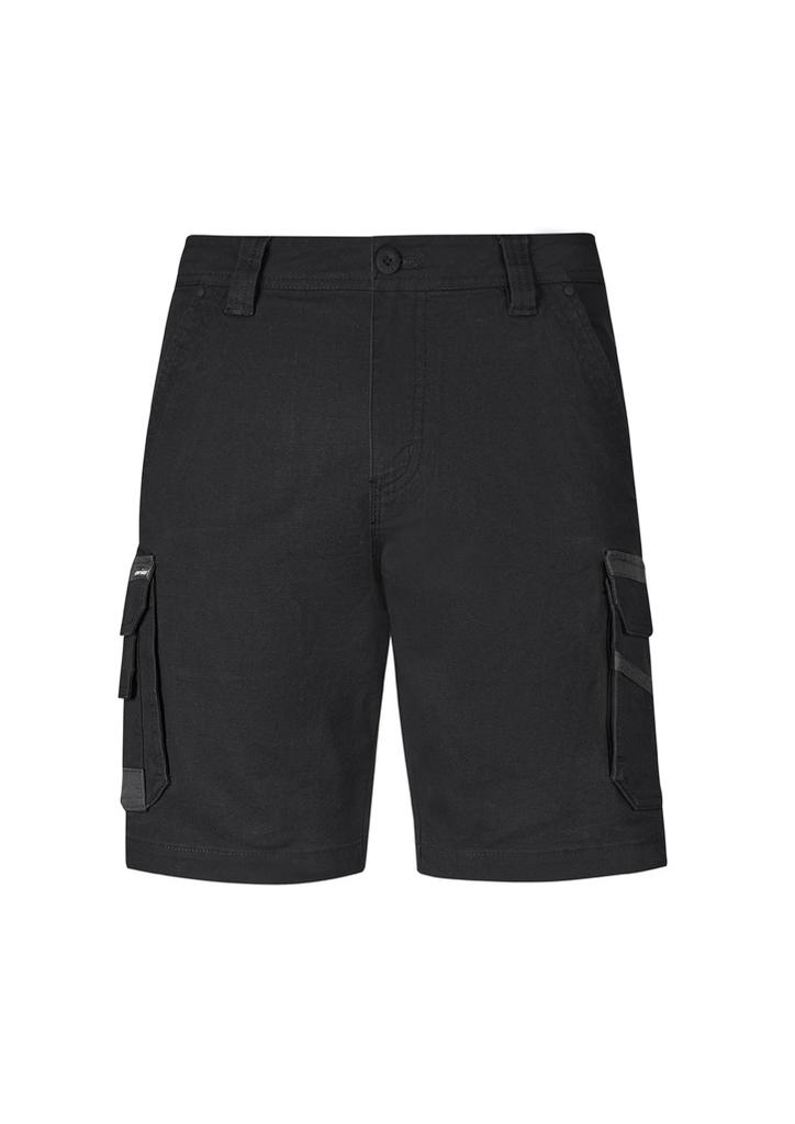 [9401042612182] ZS822 - Mens Streetworx Heritage Short (72, Black)