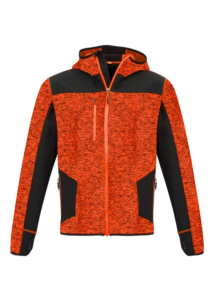 [9401042518378] ZT360 - Unisex Streetworx Reinforced Knit Hoodie (XXS, Fluoro Orange)