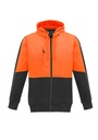 ZT485 - Unisex Hi Vis Full Zip Hoodie