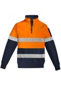 ZT567 - Unisex Hi Vis 1/4 Zip Pullover - Hoop Taped