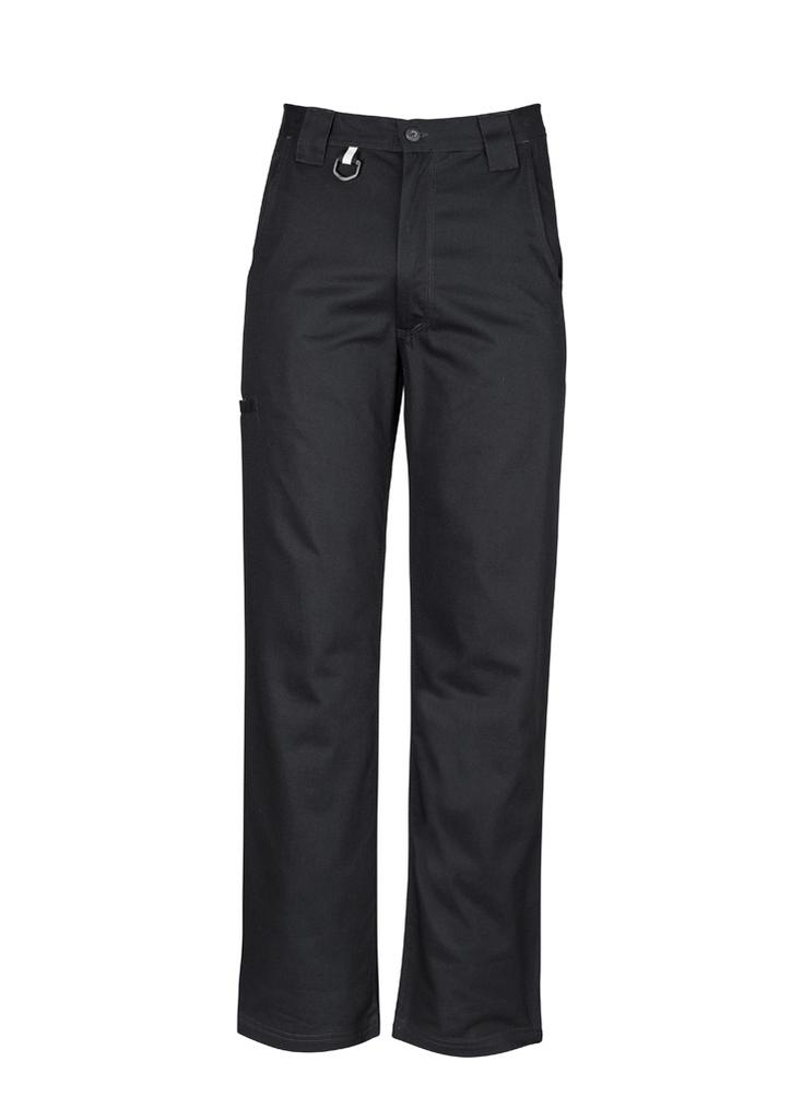 [9401042258847] ZW002 - Mens Plain Utility Pant (72, Black)
