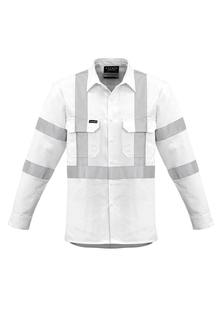 ZW621 - Mens Bio Motion X Back Taped Long Sleeve Shirt
